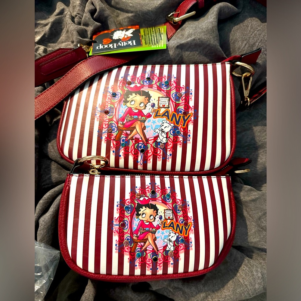 NWT 2 Piece Betty Boop Bag Bundle